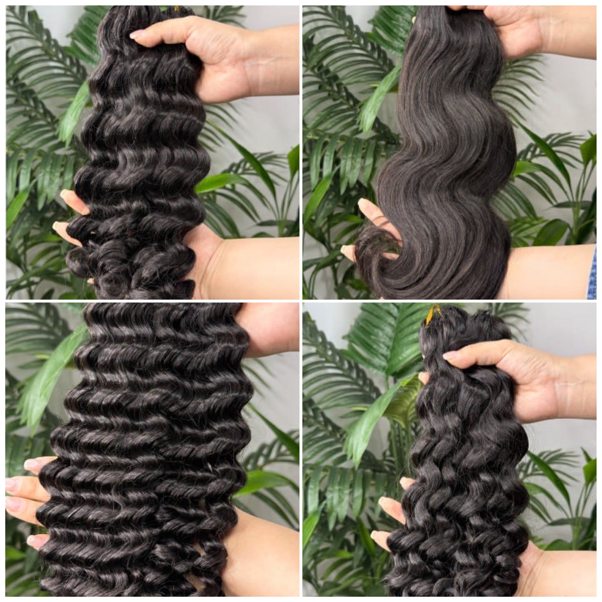 Natural Color Crochet Hair