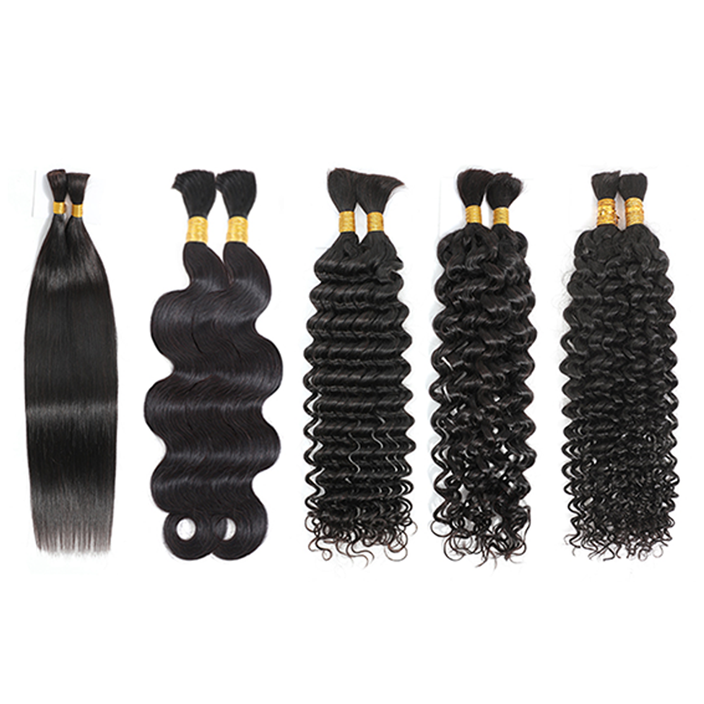 Natural Color Bulk Braiding Hair